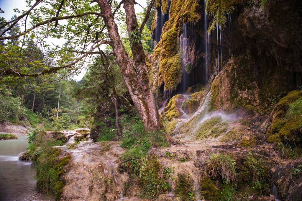 Schleierwasserfälle Pberbayern